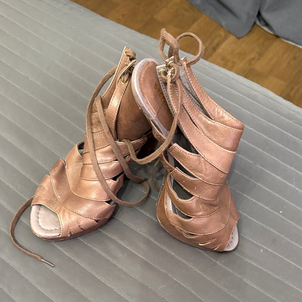 Stefanel brown sandals Heels